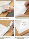 1 Pc White Waterproof Floor Seal Sticker – PVC Self-Adhesive Caulk Tape Roll for Kitchen, Bathroom, Bathtub, Sink, and Wall Edges - Image 5